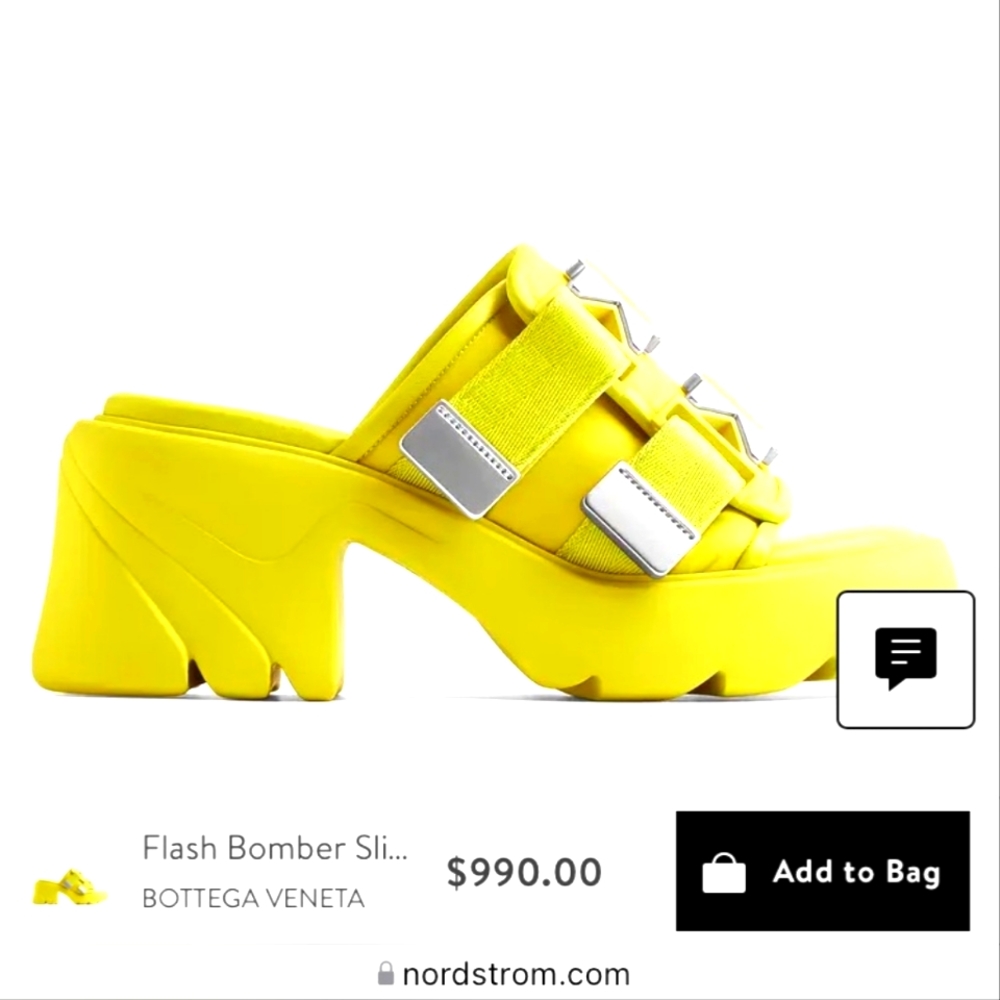 Bottega Veneta Bomber sandals
